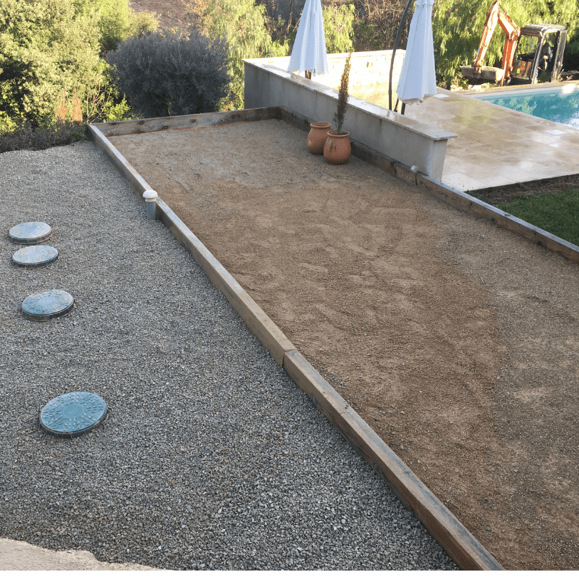 Aménagement extérieur, jardin, terrassement